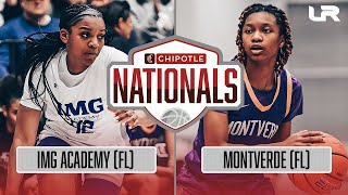 Montverde FL vs IMG Academy FL  Chipotle Nationals Girls Championship [upl. by Zorine]