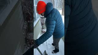 John’s Dementia vlog  Heather shoveling snow  Feb 3 2024 [upl. by Virgilio]