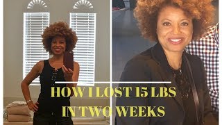 How I Lost 15 Pounds In 2 Weeks  Fasting Lifestyle [upl. by Enniotna823]