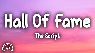 The Script  Hall Of Fame Lyrics [upl. by Remy]