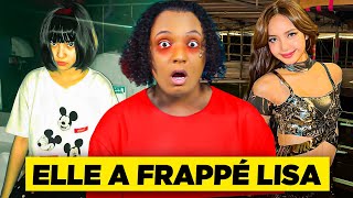 une FOLLE a FRAPPÉ LISA de BLACKPINK au VISAGE [upl. by Cogn]