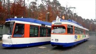 Straßenbahn Darmstadt  Impressionen November 2011 [upl. by Thorne953]