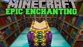 Minecraft EPIC ENCHANTING MOD BETTER ENCHANTMENTS CHOOSE ENCHANTS Mod Showcase [upl. by Ahsienom566]