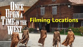 Once Upon a Time In the West  filming location video  Ennio Morricone Leone Fonda Bronson [upl. by Audra]