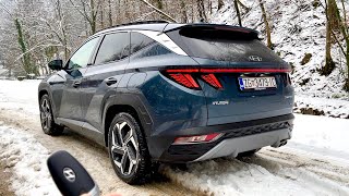 Hyundai Tucson 2021 review New midsize SUV in Australia  a true Toyota RAV4 rival [upl. by Chirlin]