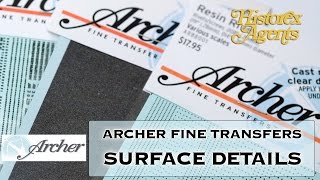 Using Archer Surface Details Decals [upl. by Eicyak]