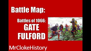 GCSE History  Saxons and Normans The Battle of Gate Fulford [upl. by Ecyle]