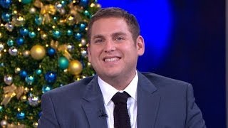 Jonah Hill Interview 2013 Oscar Buzz Surrounds Actor and The Wolf of Wall Street [upl. by Bachman381]