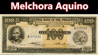 Melchora quotTandang Soraquot Aquino on Philippine Currency Tagalog [upl. by Boylan]