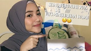 Skincare Routine 2018  TIPS MENCERAHKAN WAJAH   BAHASA INDONESIA [upl. by Shipley873]