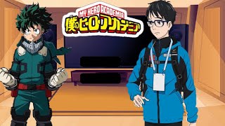 Deku as yuri mha reacciona a deku es yuri bnha x yuri on iceyaoiAndovita Chan 3 creditos [upl. by Jeritah]