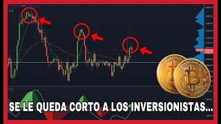 😏BITCOIN SE QUEDA CORTO A LOS INVERSIONISTAS V930 [upl. by Yanarp944]