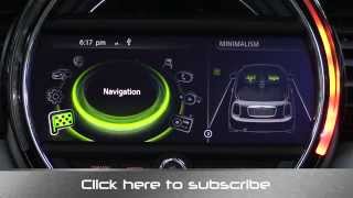 2015 Mini Coonnected Infotainment and Navigation System Review [upl. by Eanehs]