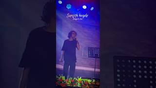 Sanjith hegde live concertGaatiya iliduviral trending sanjithhegde music live shorts [upl. by Boor]