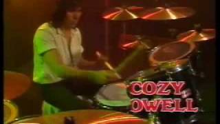 Cozy Powell Drum solo [upl. by Eniawtna]