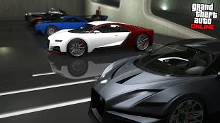 I bought every Bugatti in GTA Online Truffade Collection [upl. by Eisset]