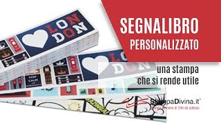 Segnalibro personalizzato una stampa che si rende utile [upl. by Semyaj]