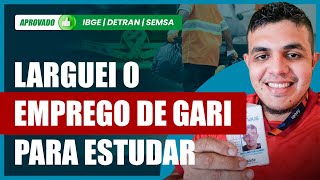 História de Superação De Gari a Concursado  Inspiração para Sua Jornada [upl. by Kemble]