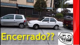 COMO SALIR DE ESTACIONAMIENTO estrecho en paralelo Línea [upl. by Waldack]