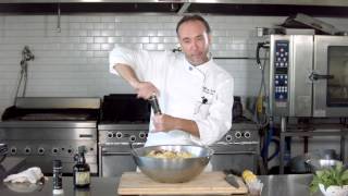 Crab Pasta with Chef Jeff Hyatt [upl. by Ynavoeg]