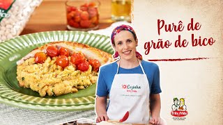 Purê de grão de bico  Chef Eline Prando [upl. by Aitnyc]