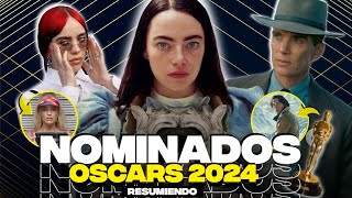 NOMINACIONES A LOS OSCAR 2024 [upl. by Bar363]