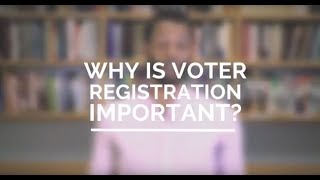 Why is Voter Registration Important  How to Register Voters [upl. by Eikin]