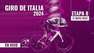 EN VIVO  GIRO DE ITALIA 2024 ETAPA 8 [upl. by Bailie170]