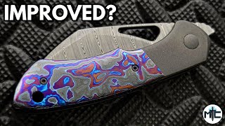 AMAZING IMPROVEMENTS  Olamic Cutlery Whippersnapper Gen 2 Folding Knife  Overview and Review [upl. by Aurel]