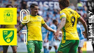 HIGHLIGHTS  Coventry City 01 Norwich City [upl. by Ayetal]