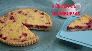 KUCHEN O TARTA DE FRAMBUESA [upl. by Felske]