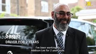 Drive with Addison Lee – Meet Saqib [upl. by Walcoff]