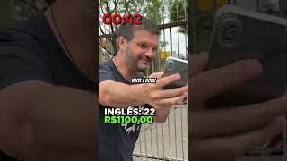 R5000 para cada palavra em inglês que você souber traduzir [upl. by Aubrie]