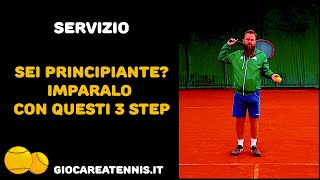 Servizio principianti imparalo con questi 3 step [upl. by Pearlstein]