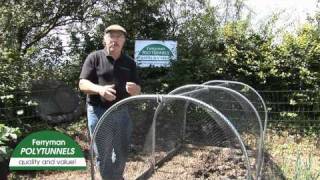 Ferryman Polytunnels Cloche Tunnel Instructions [upl. by Ardussi325]