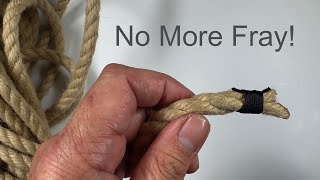 Common Whipping Knot  Knot tying [upl. by Stranger]