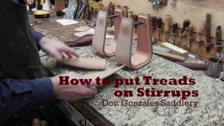 How to put Treads on Stirrups [upl. by O'Conner]