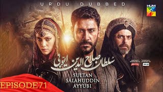 Sultan Salahaddin Eyyubi  Urdu Dubbed   Ep 71 11 Sep 2024 [upl. by Devi]