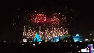 Passagem de ano  Lisboa 2017  Praça do Comércio  Fogo de Artifício [upl. by Alaine]