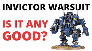 Invictor Tactical Warsuit Review  How Strong is the Primaris Scout Walker Codex Space Marines [upl. by Assenab]