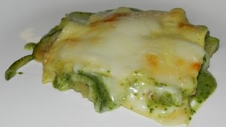 Video Ricetta Lasagne al forno con Pesto e Zucchine [upl. by Ylyl]