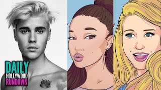 Justin Bieber Secret Weed Smoker Ariana Grande amp Meghan Trainor Collab DHR [upl. by Bandur]