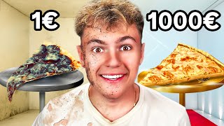 Pizza da 1€ vs 1000€ Challenge [upl. by Alhak570]