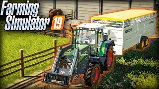 FS19 LE DÉBUT AVEC LES VACHES  1 [upl. by Eetsirhc792]