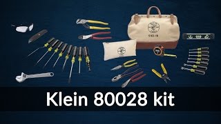 Klein 80028 Electricians Kit [upl. by Fleta440]