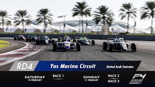 2024 Formula 4 UAE Championship Round 4 Race 2 [upl. by Tybald]