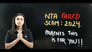 Parents This is For You  NTA Scam 2024  NEET Scam 2024  Anushka Choudhary [upl. by Faustena]