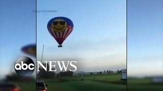 Hot Air Balloon Crash  16 People Die in Texas [upl. by Odey698]