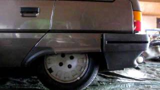 Hydropneumatic suspension Citroën BX 15 RE [upl. by Tower]