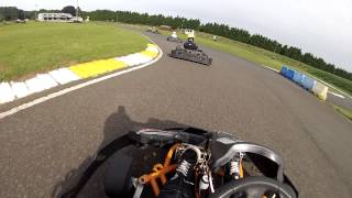 Ancaster Karting Round 5 race 1 part 1 [upl. by Atinar]